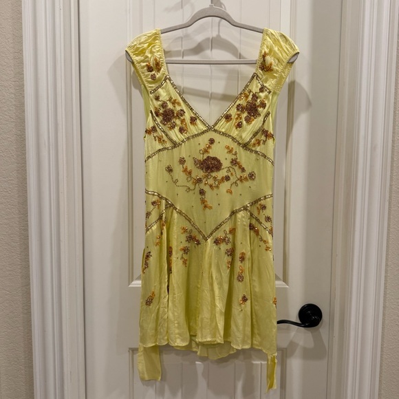Free People Bali Juliet Embroidered Mini Dress - Picture 4 of 8